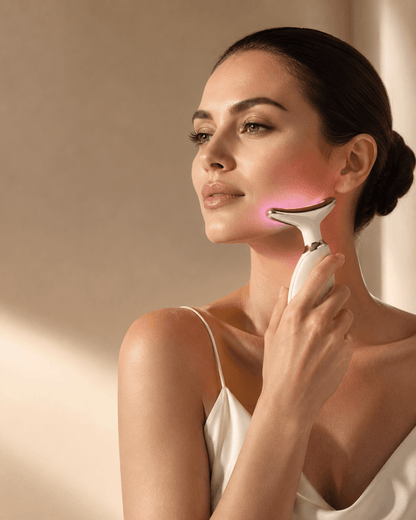 SkinRise™ LED Facial Sculptor - SkinRise LED Facial Massager - Microcurrent Beauty Device