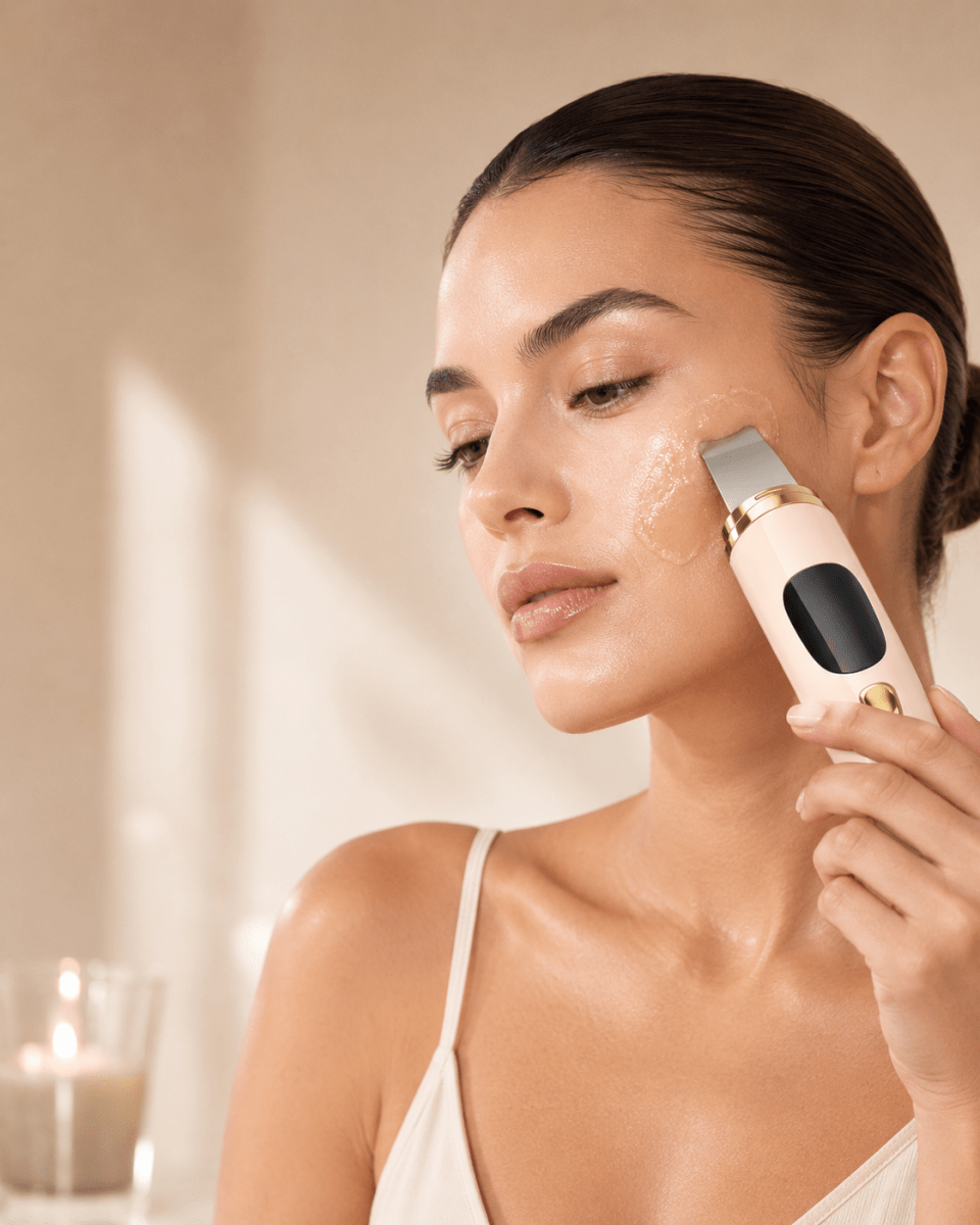 SkinRise™ Ultrasonic Pore Cleanser - SkinRise LED Facial Massager - Microcurrent Beauty Device